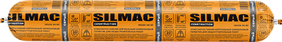 Силиконовый герметик для общестроительных работ SILMAC CONSTRUCTION Нейтральный атмосферостойкий 