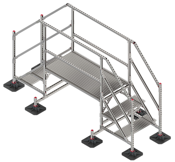 Переходные мостики и площадки технического обслуживания